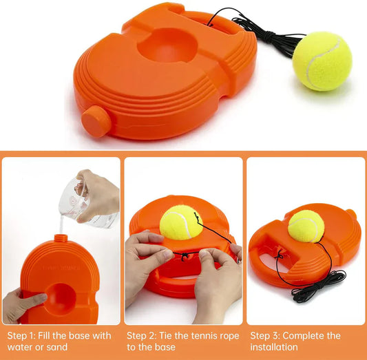 Self training tennis ball (Tennis & Cricket Practice)for  kids and adult